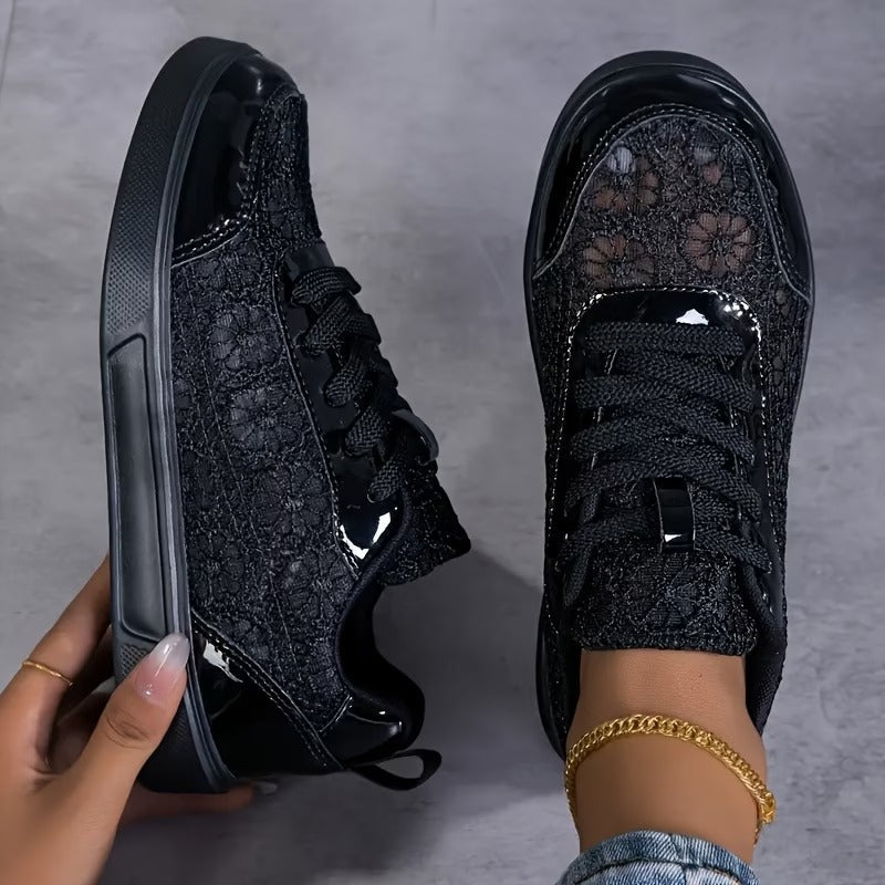 Diletta | Sneaker in Pizzo Floreale