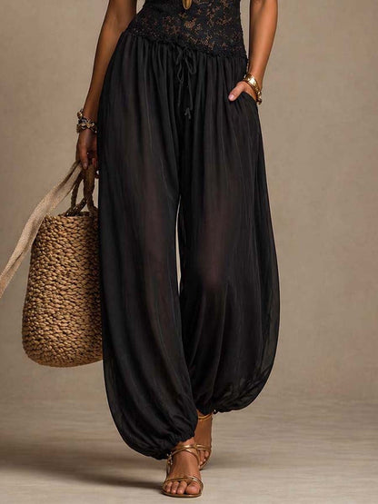 Beatrice | Tuta Harem in Pizzo e Chiffon