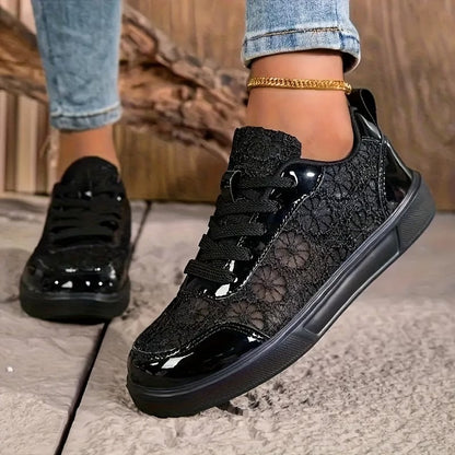 Diletta | Sneaker in Pizzo Floreale
