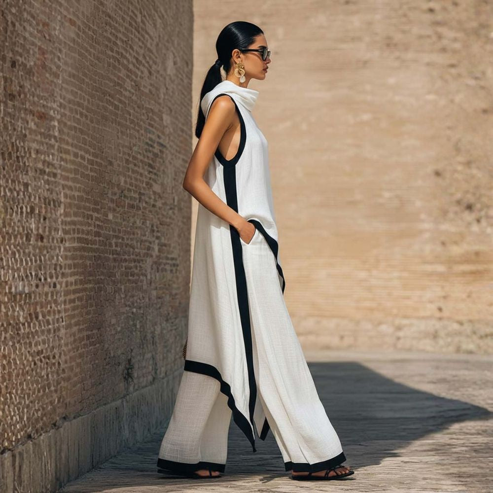 Lisa | Elegante completo in lino