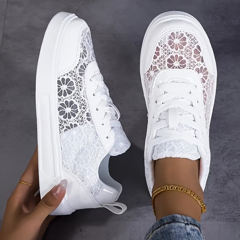 Diletta | Sneaker in Pizzo Floreale