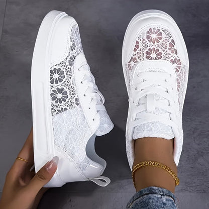 Diletta | Sneaker in Pizzo Floreale