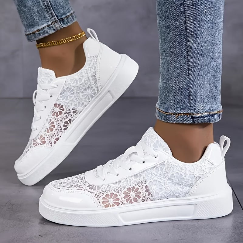 Diletta | Sneaker in Pizzo Floreale