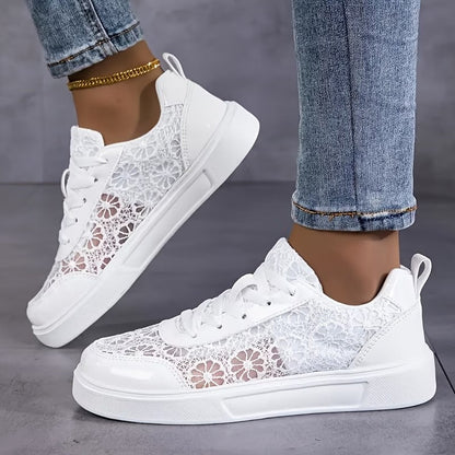 Diletta | Sneaker in Pizzo Floreale