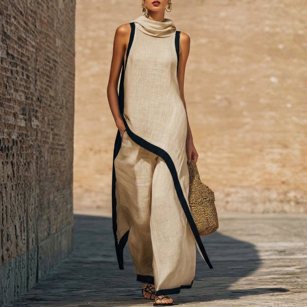 Caterina | Elegante Completo in Lino