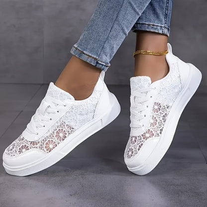 Diletta | Sneaker in Pizzo Floreale