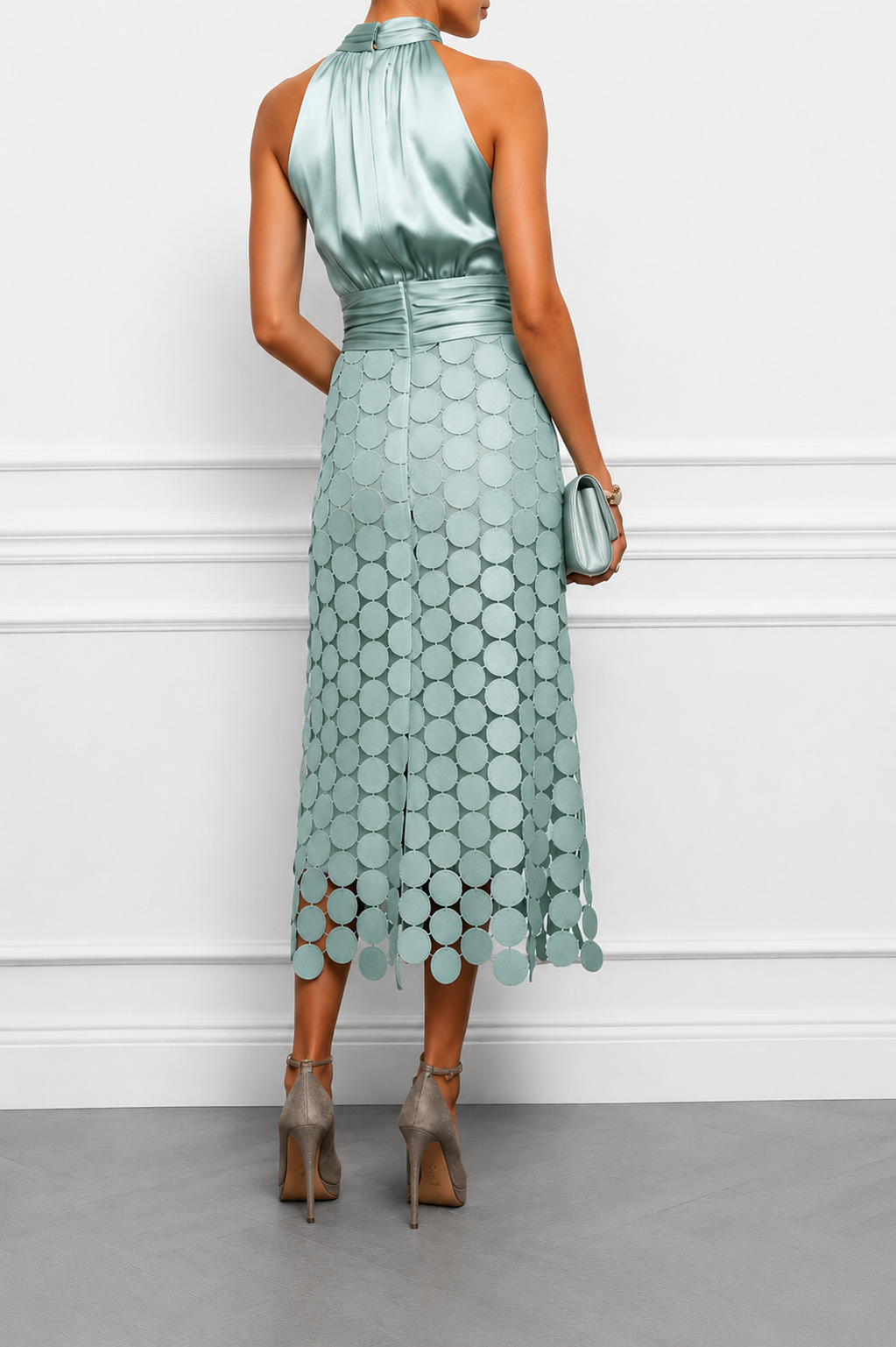 Celeste | Elegante Abito Midi