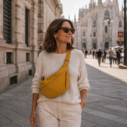 Luce | Borsa a Spalla Ocra