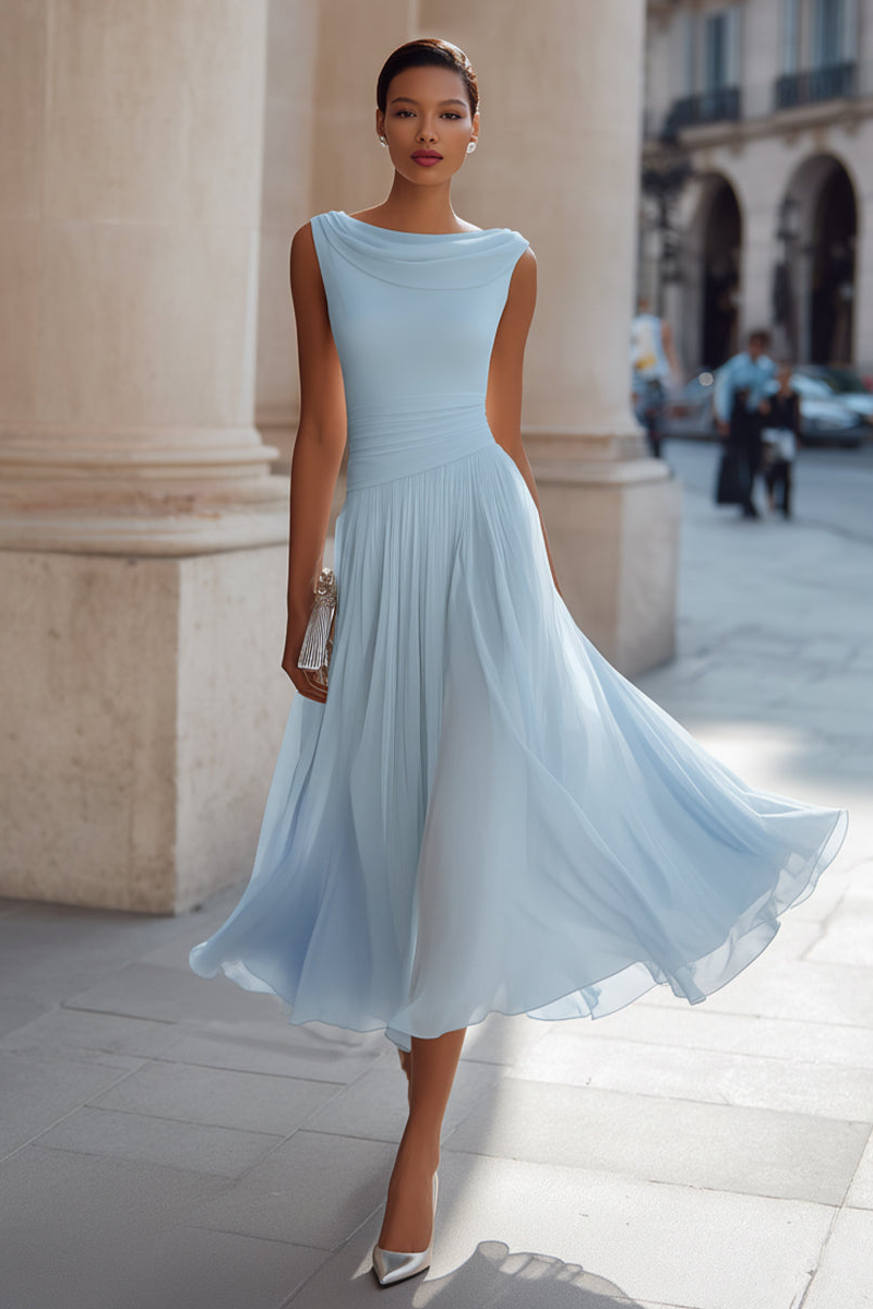 Vittoria | Abito Midi Elegante da Cerimonia