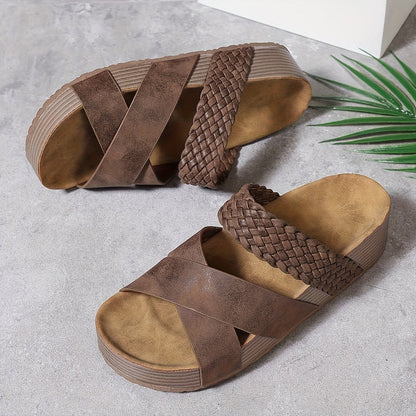 Donatella | Sandali Eleganza Intrecciata