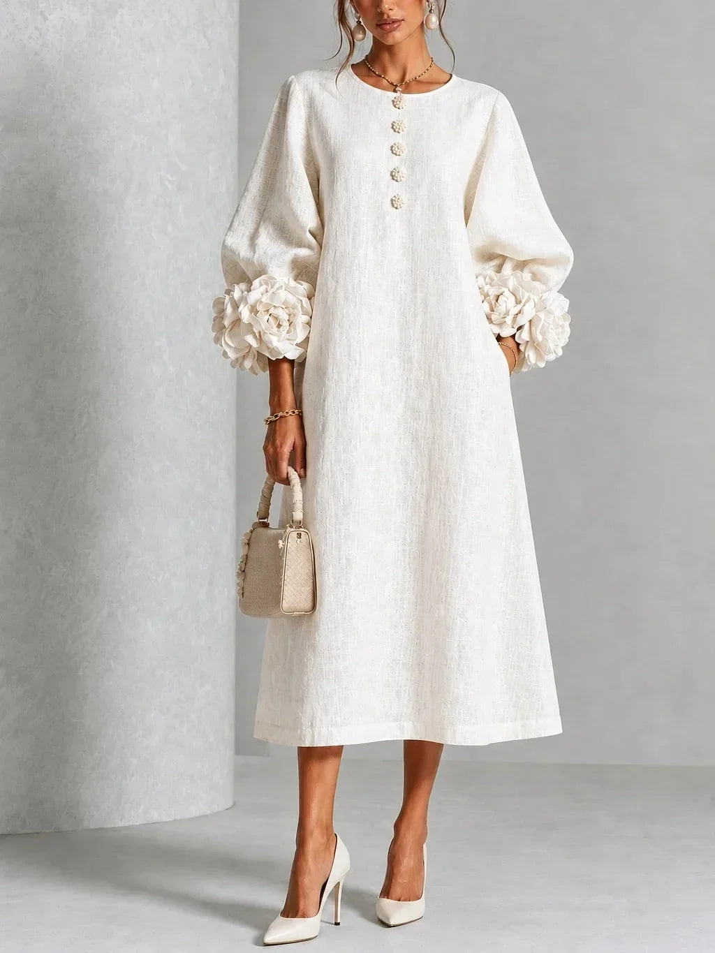 Rosalia | Abito Floreale Midi