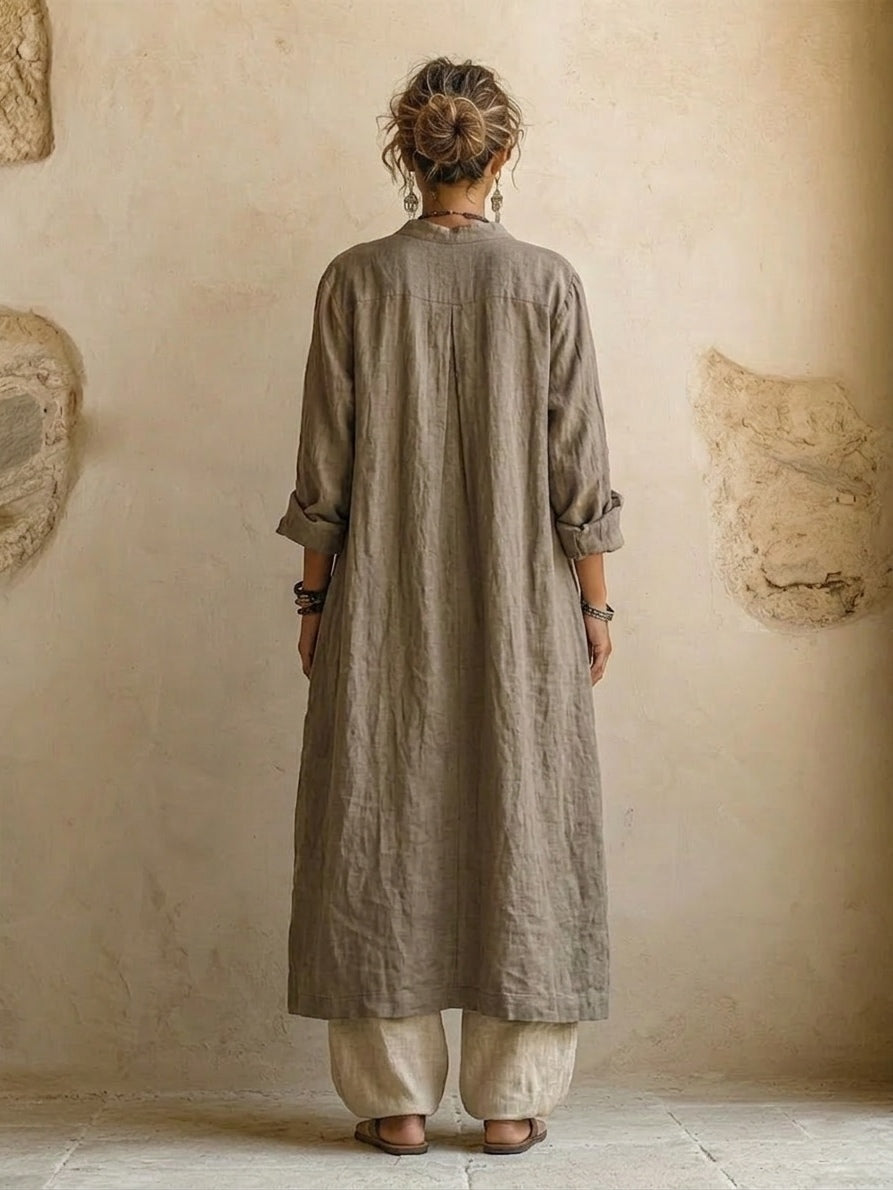 Kajsa | Completo in misto lino