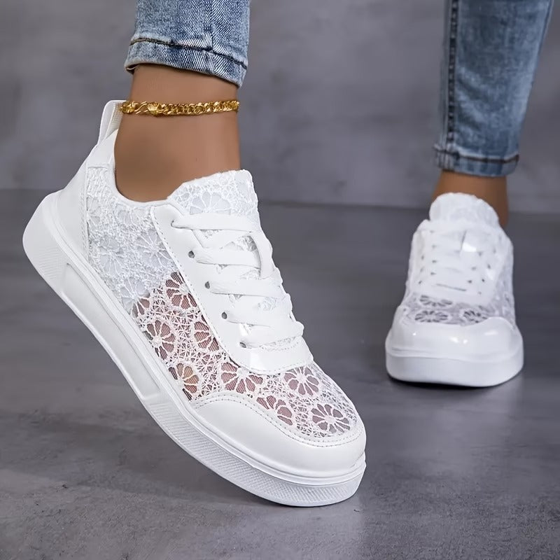 Diletta | Sneaker in Pizzo Floreale