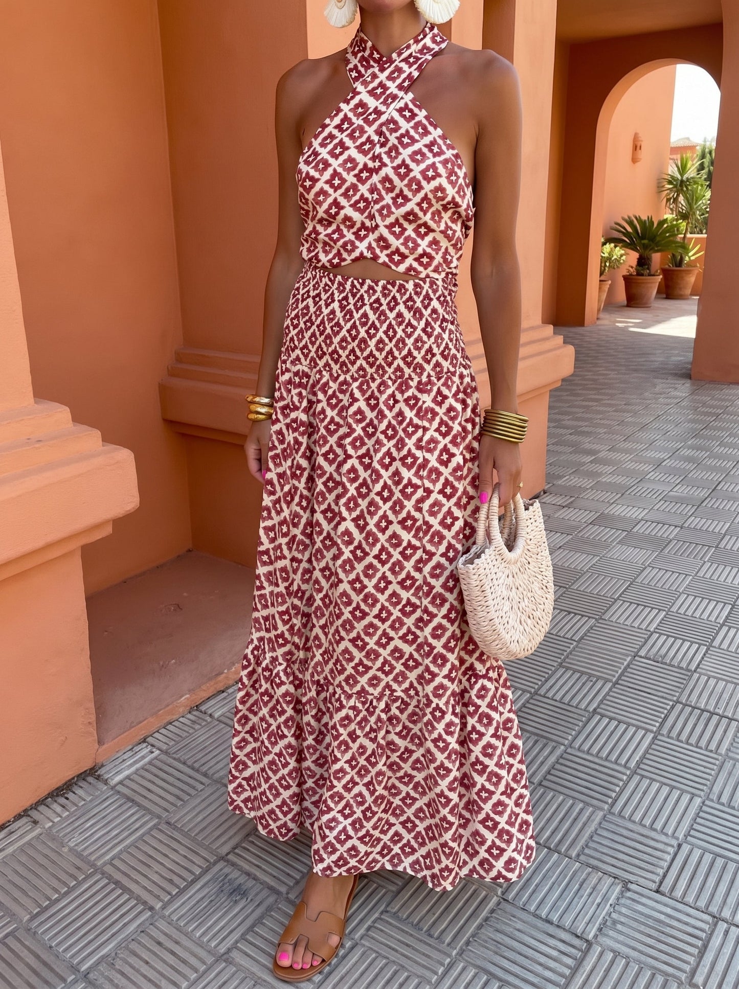 Alessia | Elegante Completo con Spalle Scoperte