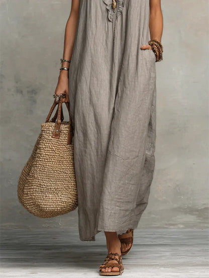 Cecilia | Elegante Abito Maxi Estivo
