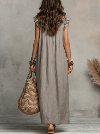 Cecilia | Elegante Abito Maxi Estivo